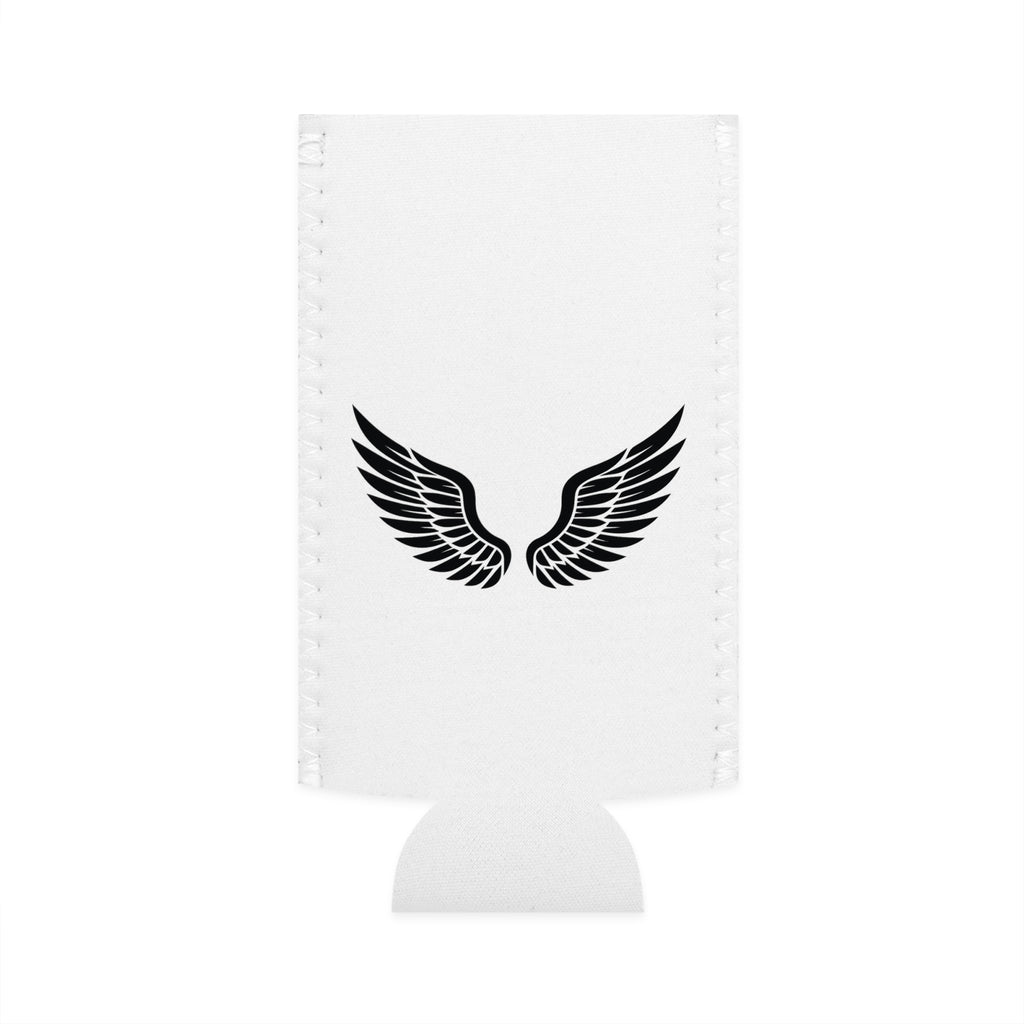 Slim Can Cooler — KO Fitness Wings Logo Slim Can Cooler